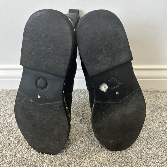 Free People Atlas Puffer Chelsea Boots in Black Size 38 / US Size 8 Ankle Boot - Picture 5 of 6